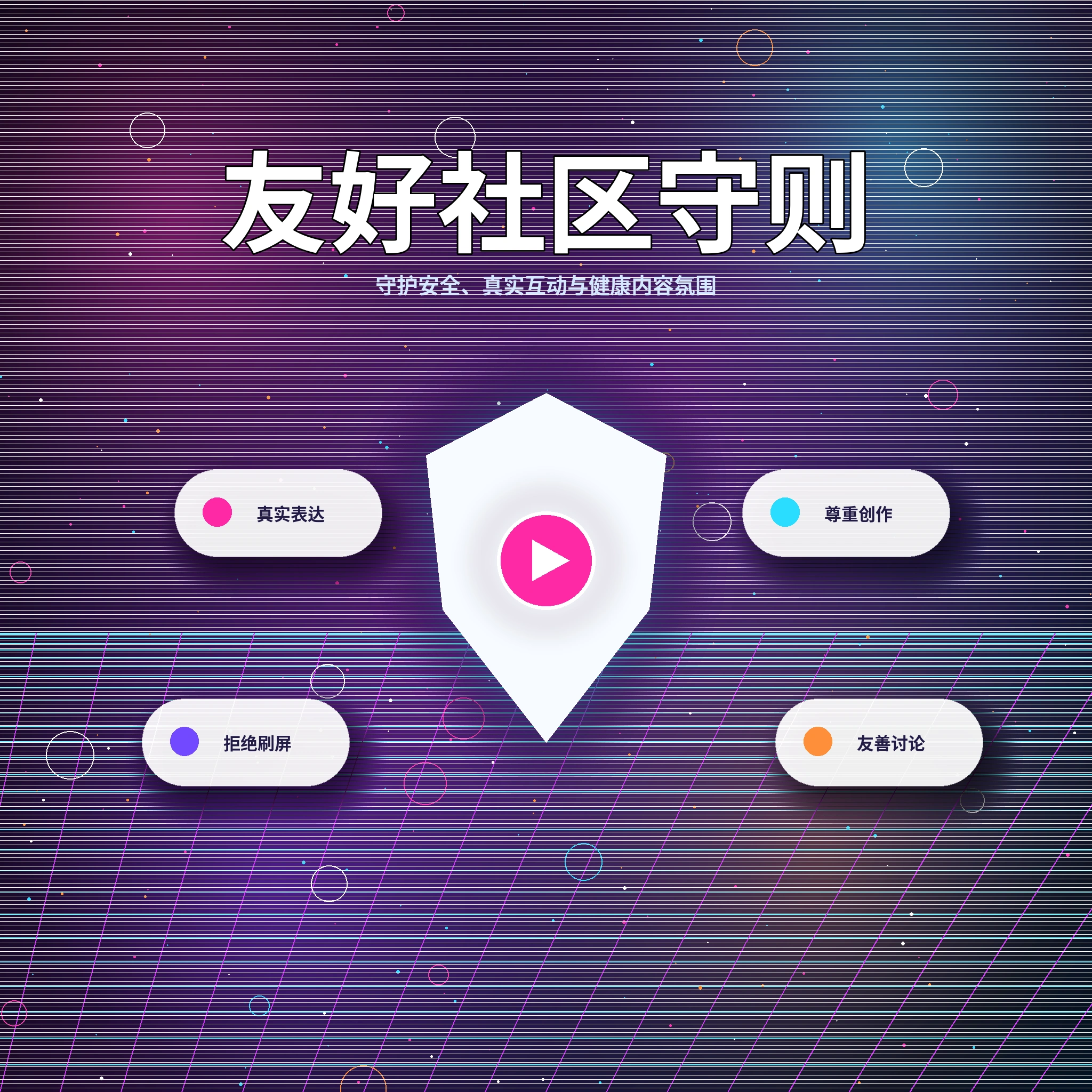 视频社区用户友好交流
